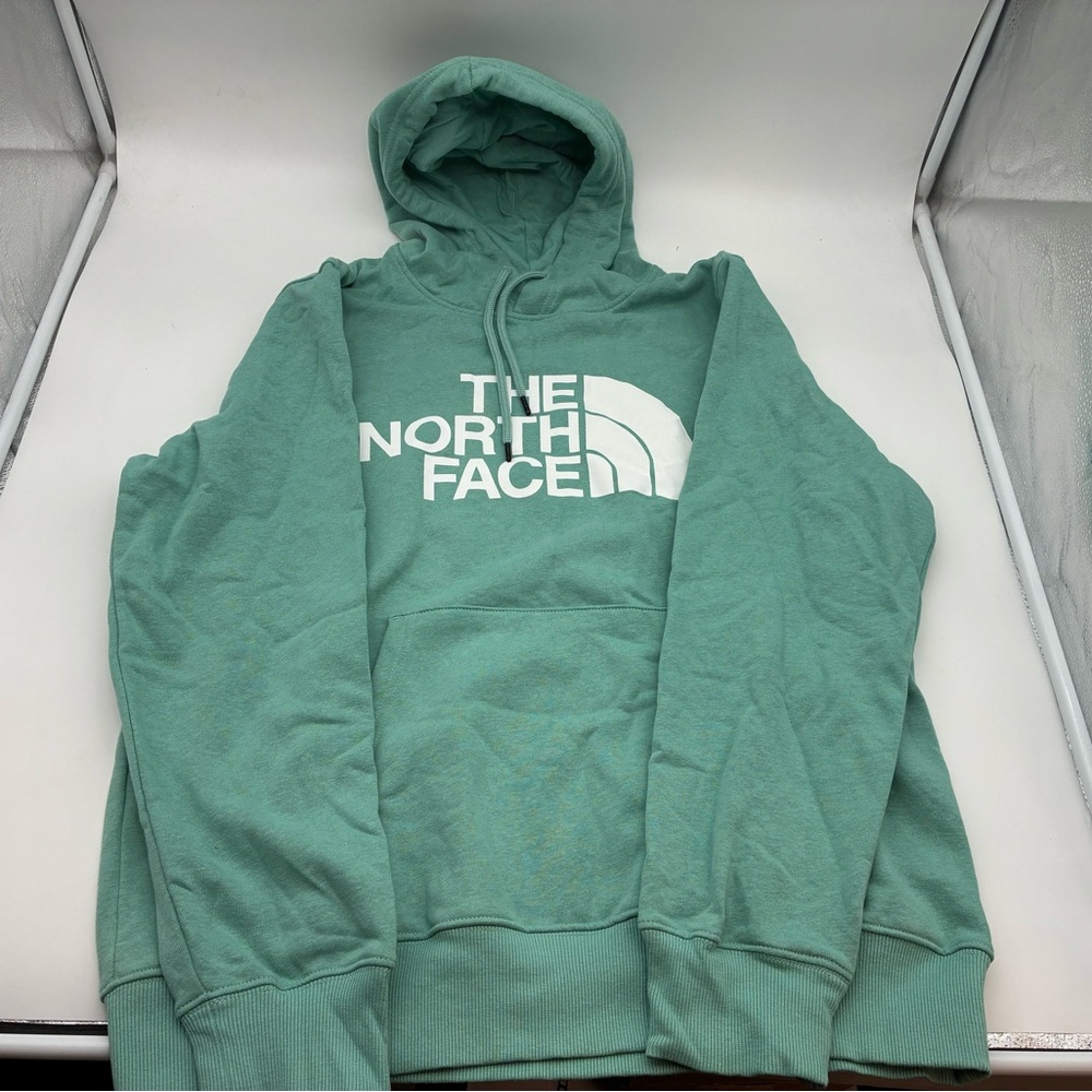 The North Face Men's Seafoam Green Pullover Hoodie